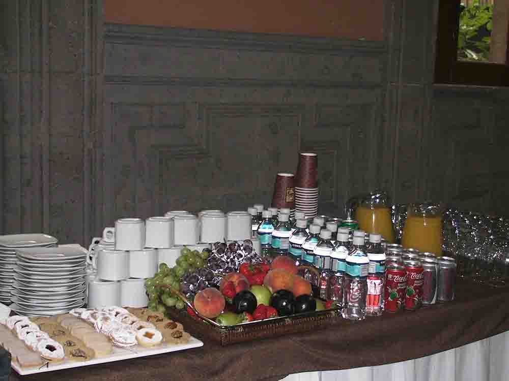 Catering para artistas