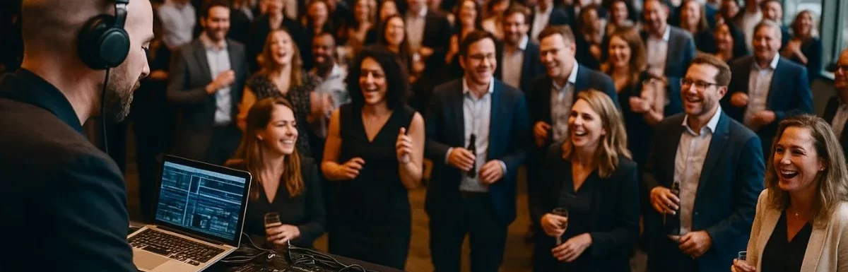 Beneficios de incluir entretenimiento artístico en eventos corporativos.